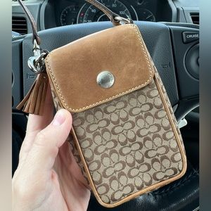Mini COACH Wristlet